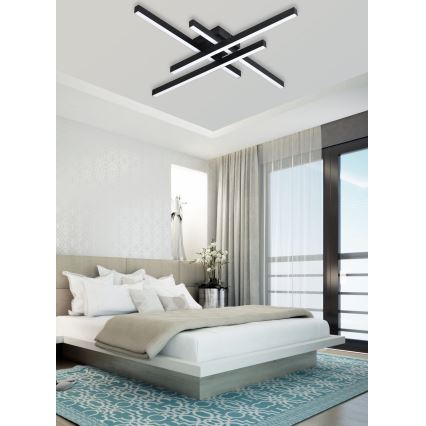 Top Light - LED loftlampe dæmpbar CROSS LED/50W/230V 3000-6500K + fjernbetjening