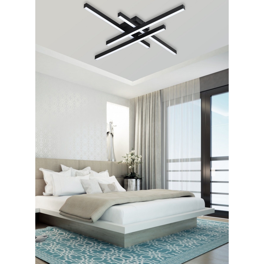 Top Light - LED loftlampe dæmpbar CROSS LED/50W/230V 3000-6500K + fjernbetjening