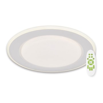 Top Light - LED loftlampe dæmpbar NORMAN LED/51W/230V diameter 39 cm hvid + fjernbetjening