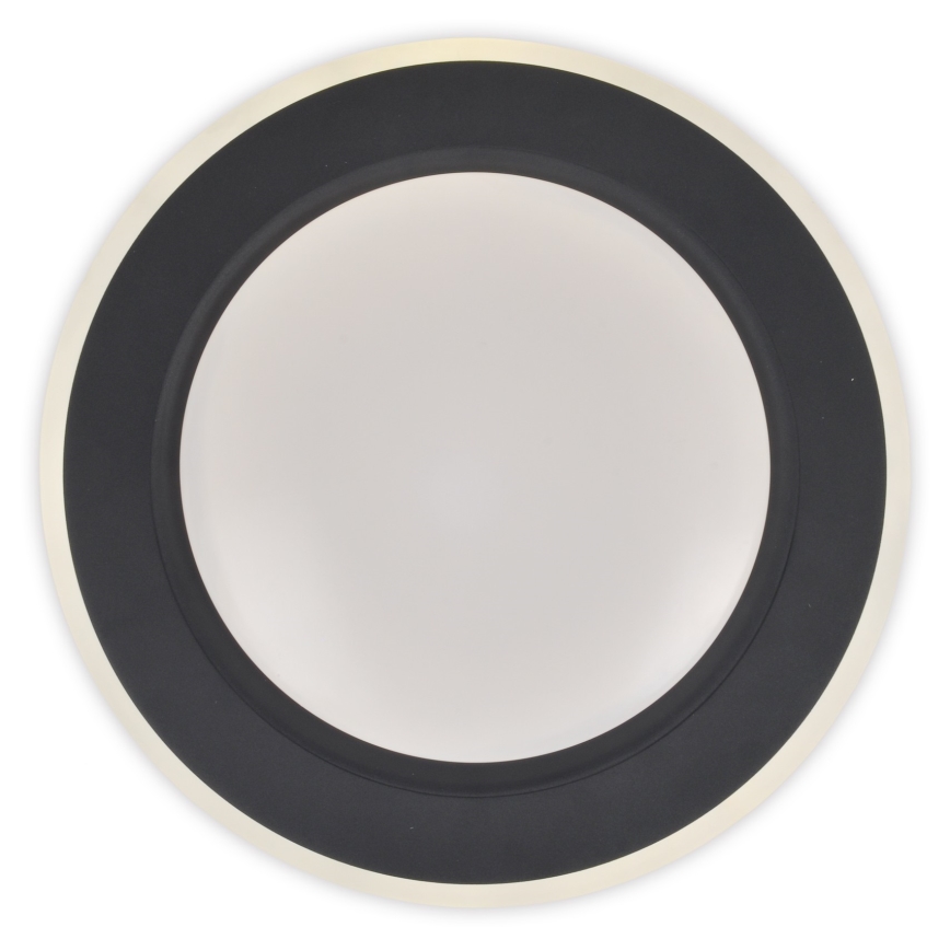 Top Light - LED loftlampe dæmpbar NORMAN LED/60W/230V diameter 49 cm sort + fjernbetjening