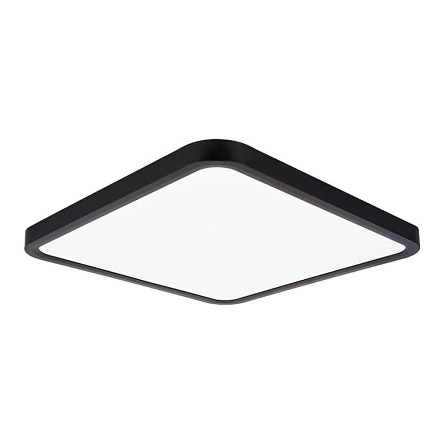 Top Light - LED loftlampe dæmpbar REVIT LED/36W/230V 3000-6500K 40x40 cm sort + fjernbetjening
