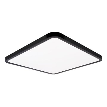 Top Light - LED loftlampe dæmpbar REVIT LED/50W/230V 3000-6500K 50x50 cm sort + fjernbetjening