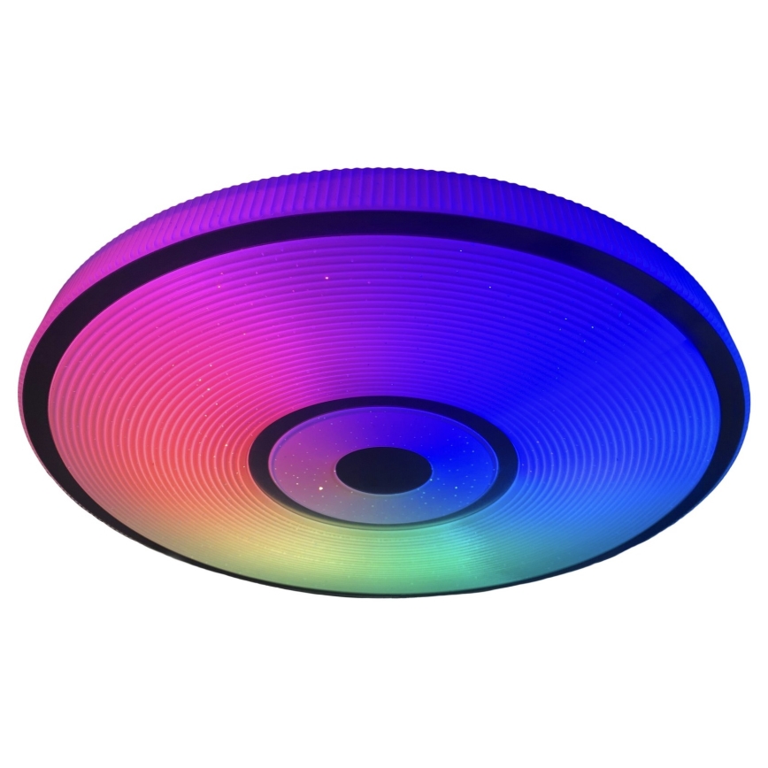 Top Light - LED loftlampe dæmpbar RGB-farver RAINBOW LED/24W/230V rund + fjernbetjening