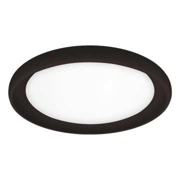 Top Light - LED loftlampe dæmpbar SALERNO LED/60W/230V 3000-6500K diameter 60 cm sort + fjernbetjening