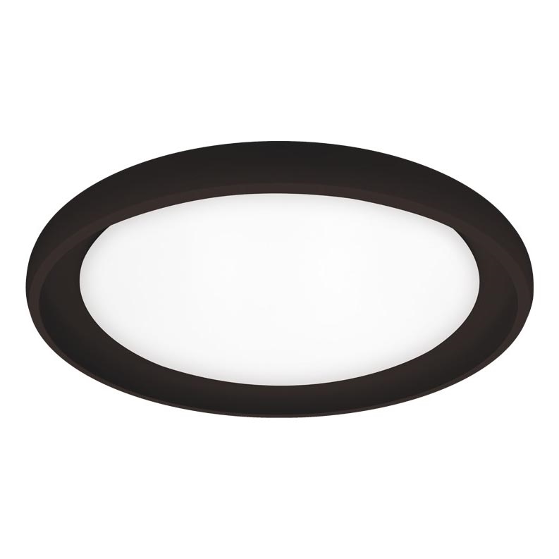 Top Light - LED loftlampe dæmpbar SALERNO LED/60W/230V 3000-6500K diameter 60 cm sort + fjernbetjening