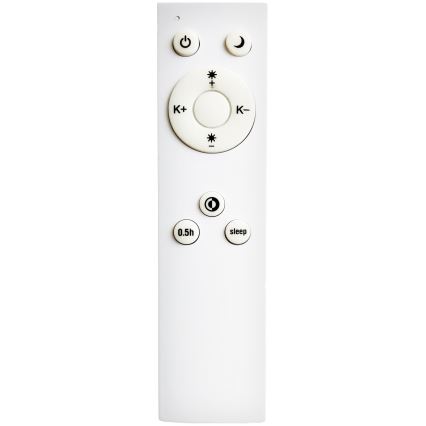 Top Light - LED loftlampe dæmpbar SALERNO LED/60W/230V 3000-6500K diameter 60 cm sort + fjernbetjening