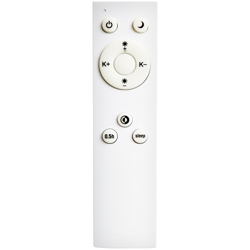 Top Light - LED loftlampe dæmpbar SALERNO LED/60W/230V 3000-6500K diameter 60 cm sort + fjernbetjening
