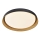 Top Light - LED loftlampe dæmpbar SATELLITE LED/36W/230V 3000-6500K diameter 43 cm sort/brun + fjernbetjening