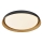 Top Light - LED loftlampe dæmpbar SATELLITE LED/48W/230V 3000-6500K diameter 53 cm sort/brun + fjernbetjening