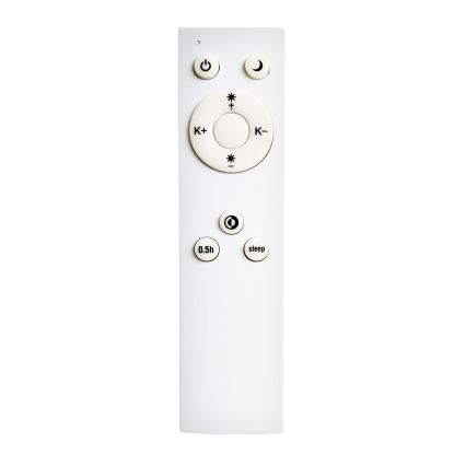 Top Light - LED loftlampe dæmpbar REVIT LED/36W/230V 3000-6500K 40x40 cm sort + fjernbetjening