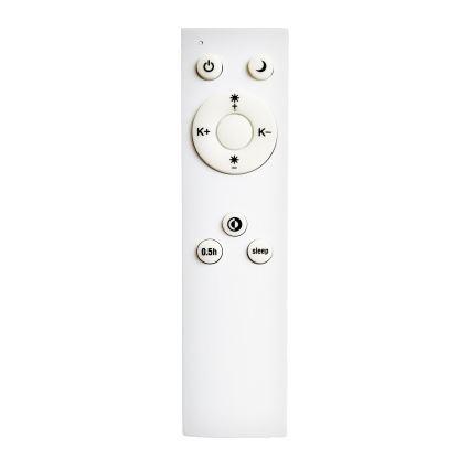 Top Light - LED loftlampe dæmpbar REVIT LED/50W/230V 3000-6500K 50x50 cm hvid + fjernbetjening