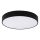 Top Light - LED loftlampe til badeværelse dæmpbar PETAL LED/48W/230V IP44 3000-6500K diameter 48 cm sort + fjernbetjening
