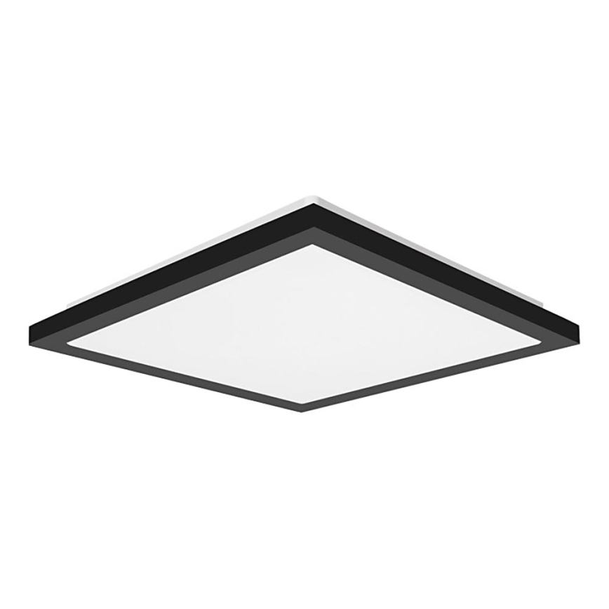 Top Light - LED loftlampe til badeværelse ONYX LED/10W/230V IP44 3000/4000/6500K 28x28 cm sort