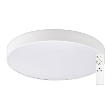 Top Light - LED loftlampe til badeværelse dæmpbar PETAL LED/48W/230V IP44 3000-6500K diameter 48 cm hvid + fjernbetjening