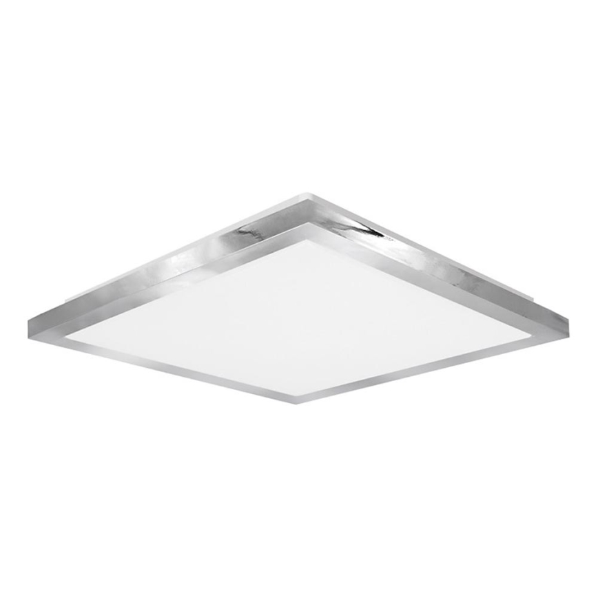 Top Light - LED loftlampe til badeværelse SILVER LED/10W/230V IP44 3000/4000/6500K 28x28 cm mat krom