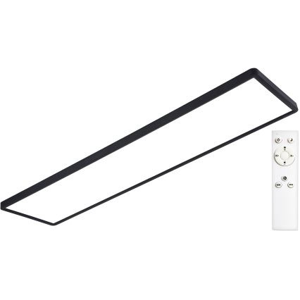 Top Light - LED Panel dæmpbart REVIT LED/70W/230V 3000-6500K 120x30 cm sort + fjernbetjening