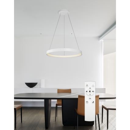 Top Light - LED pendel dæmpbar ORBIT LED/40W/230V 3000-6500K diameter 50 cm hvid + fjernbetjening