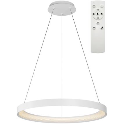 Top Light - LED pendel dæmpbar ORBIT LED/40W/230V 3000-6500K diameter 50 cm hvid + fjernbetjening