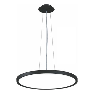 Top Light - LED pendel dæmpbar REVIT LED/50W/230V 3000-6500K diameter 60 cm sort + fjernbetjening