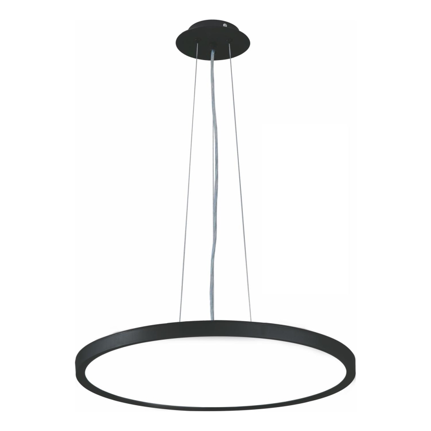Top Light - LED pendel dæmpbar REVIT LED/50W/230V 3000-6500K diameter 60 cm sort + fjernbetjening