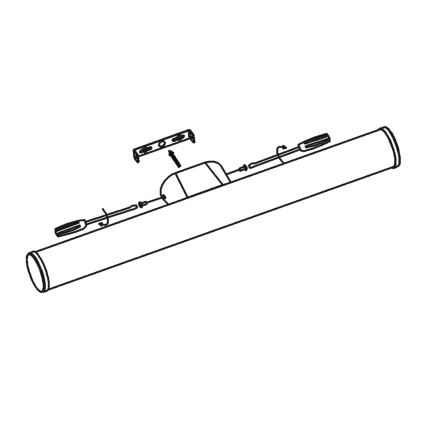 Top Light - LED spejllampe til badeværelse MADEIRA LED/15W/230V 60 cm IP44