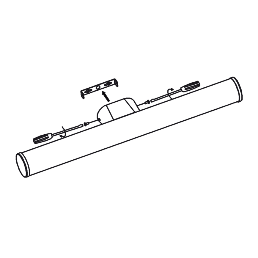 Top Light - LED spejllampe til badeværelse MADEIRA LED/8W/230V 40 cm IP44