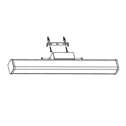 Top Light - LED spejllampe til badeværelse MADEIRA LED/8W/230V 40 cm IP44