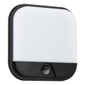 Top Light - LED udendørs væglampe med bevægelses- og skumringssensor BARI LED/20W/230V 4000K IP65