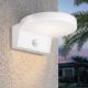 Top Light - LED Udendørs væglampe med sensor NOVARA LED/15W/230V IP65 hvid