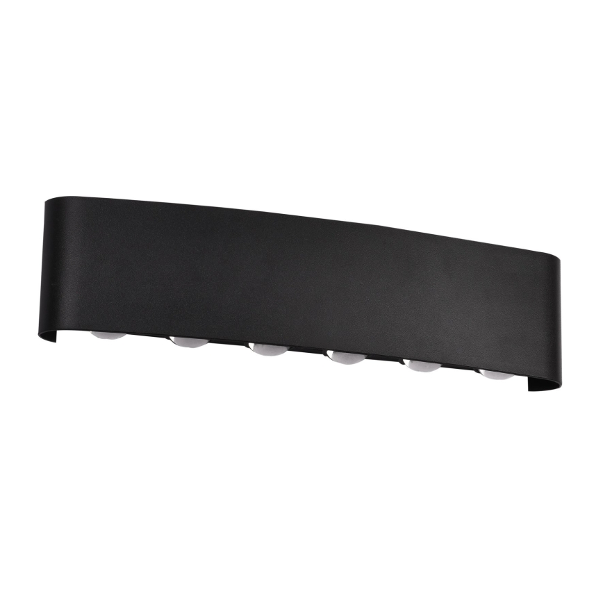 Top Light - LED udendørs væglampe RAY LED/10W/230V 3000/4000/6500K IP54 sort