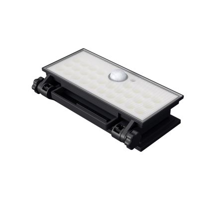 Top Light - Soldrevet LED vægprojektør med sensor HELEON PRO LED/8W/3,7V IP65 4000K 2600 mAh