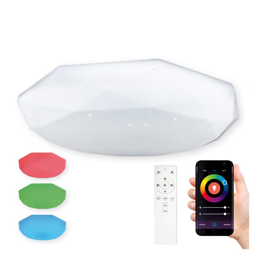 Top Light Sparkle 60 SMART - LED lampe m. RGB-farver dæmpbar SPARKLE LED/60W/230V Tuya + fjernbetjening