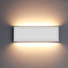 Top Light - Udendørs LED væglampe LED/12W/230V IP65 sort