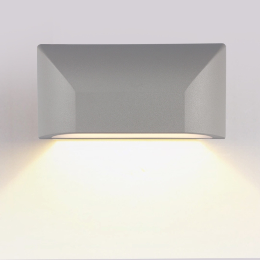 Top Light - Udendørs LED væglampe LED/6W/230V IP65