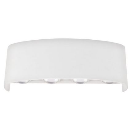 Top Light - Udendørs LED væglampe RAY B LED/8W/230V IP44 4000K hvid