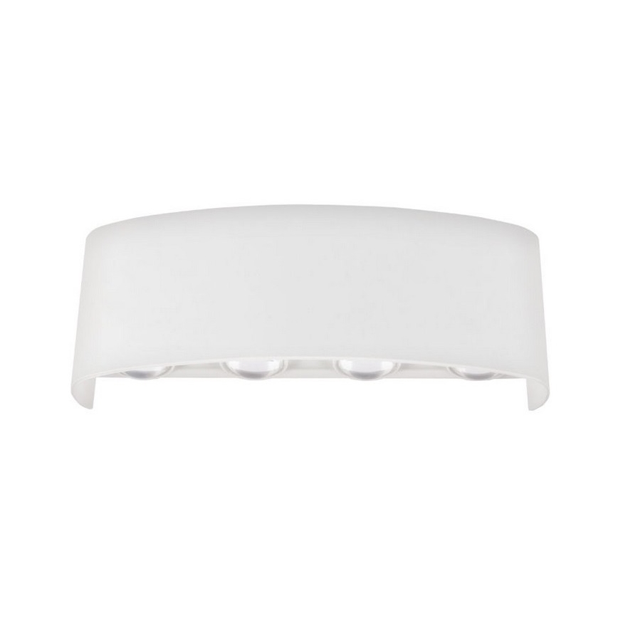 Top Light - Udendørs LED væglampe RAY B LED/8W/230V IP44 4000K hvid