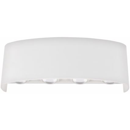 Top Light - Udendørs LED væglampe RAY B LED/8W/230V IP44 4000K hvid