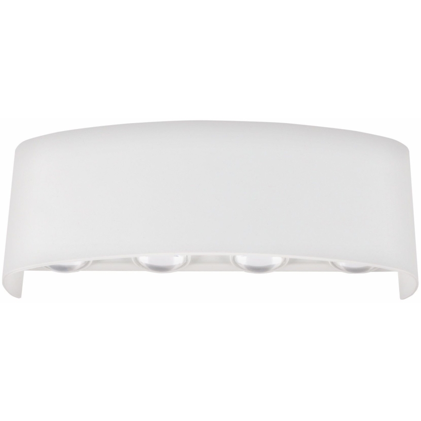 Top Light - Udendørs LED væglampe RAY B LED/8W/230V IP44 4000K hvid