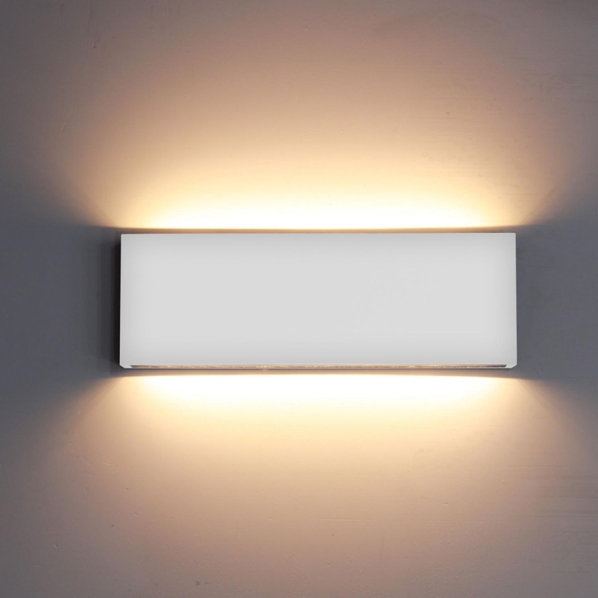 Top Light - Udendørs LED væglampe OBLIGO LED/12W/230V IP65 hvid