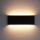 Top Light - Udendørs LED væglampe OBLIGO LED/12W/230V IP65 sort