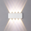 Top Light - Udendørs LED væglampe RAY B LED/8W/230V IP44 4000K hvid