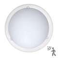 Toplys - Loftlampe med sensor 5502/40/B/MWS 2xE27/60W