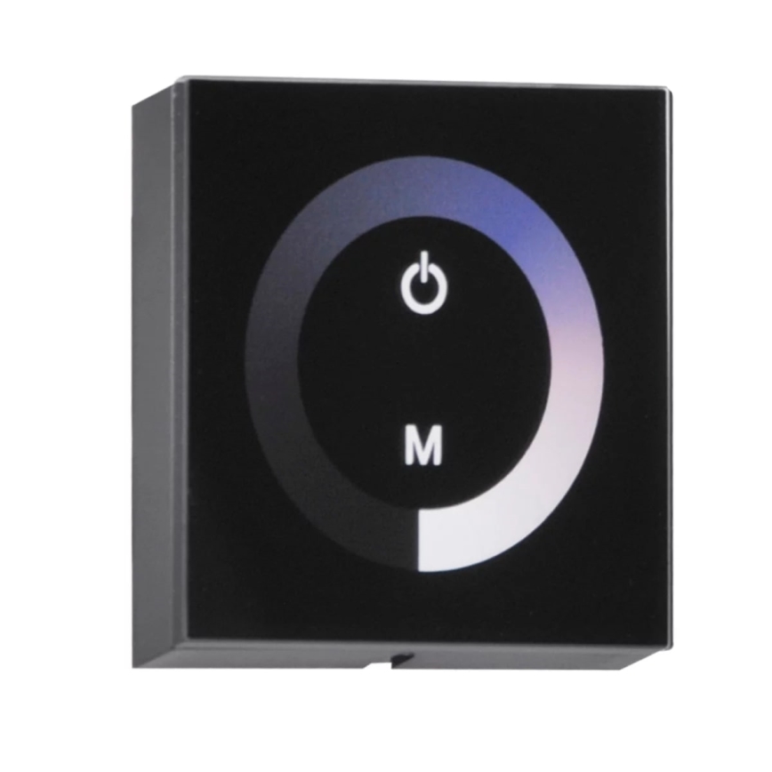 Touch-kontakt med lysdæmper til ensfarvede LED strips 12-24V 4-kanal
