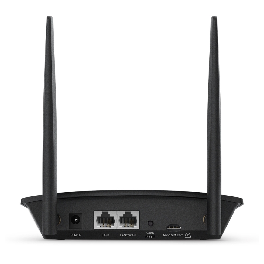 TP-Link - 300Mbps trådløs N-router med 4G LTE TL-MR100 Wi-Fi