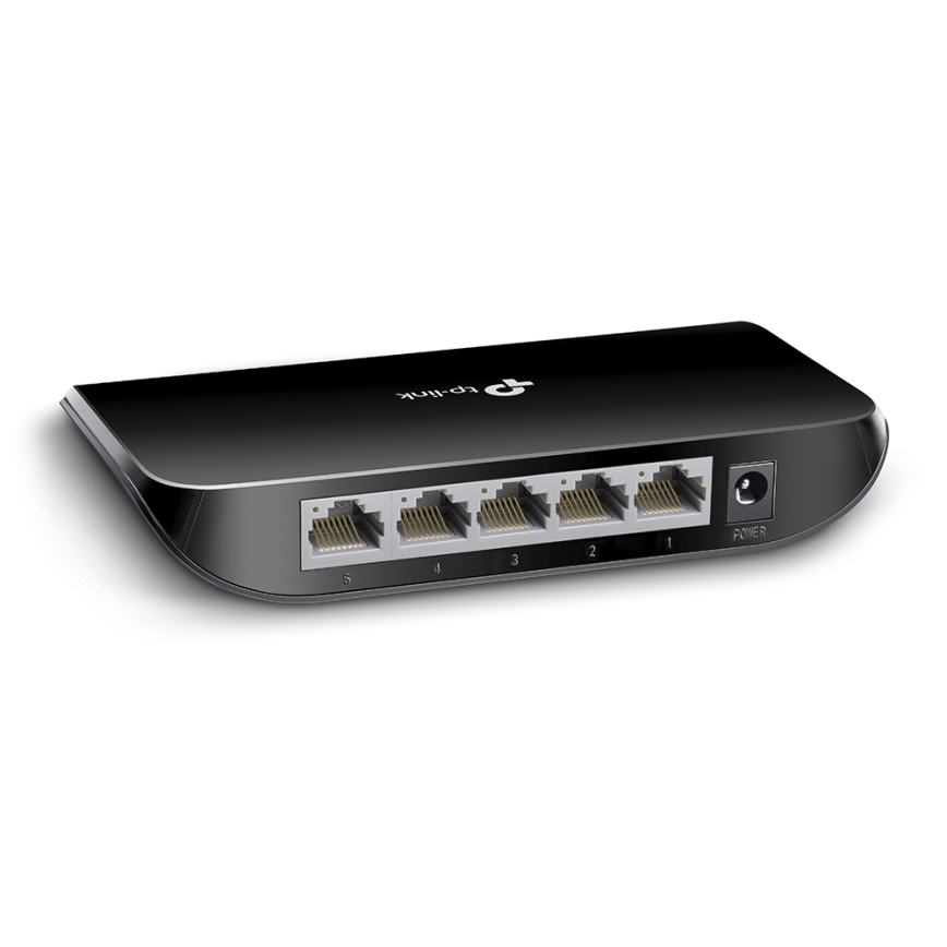 TP-Link - 5-ports Gigabit netværksswitch