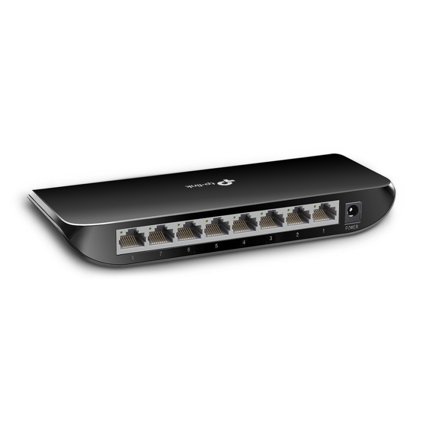 TP-Link - 8-ports Gigabit bordswitch