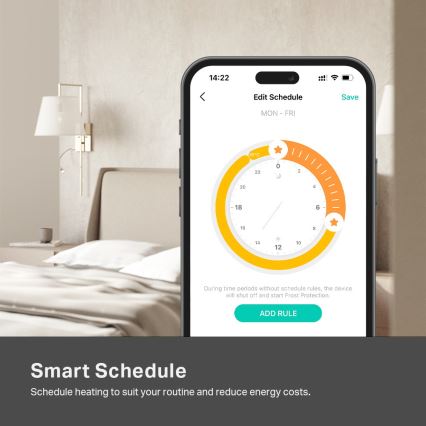 TP-Link - digital termostat, 2× AAA-batterier