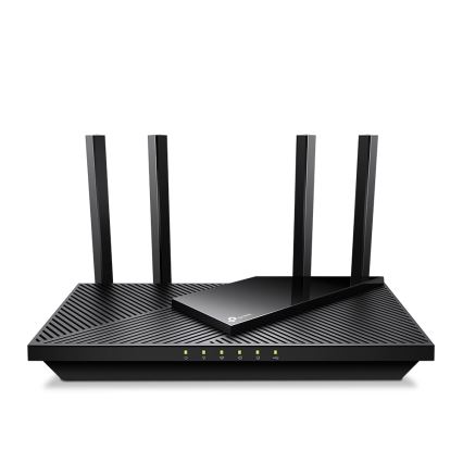 TP-Link - Dobbeltbånds multigigabit Wi‑Fi 6-router med 2,5 Gbit/s-port Archer AX55 Pro