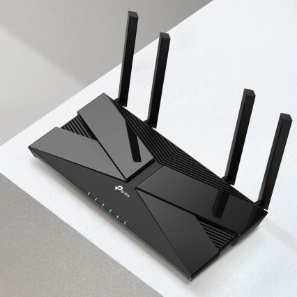 TP-Link - Dobbeltbåndet Wi-Fi 6-router