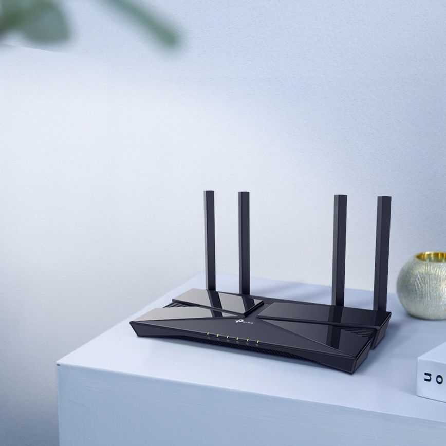 TP-Link - Dobbeltbåndet Wi-Fi 6-router
